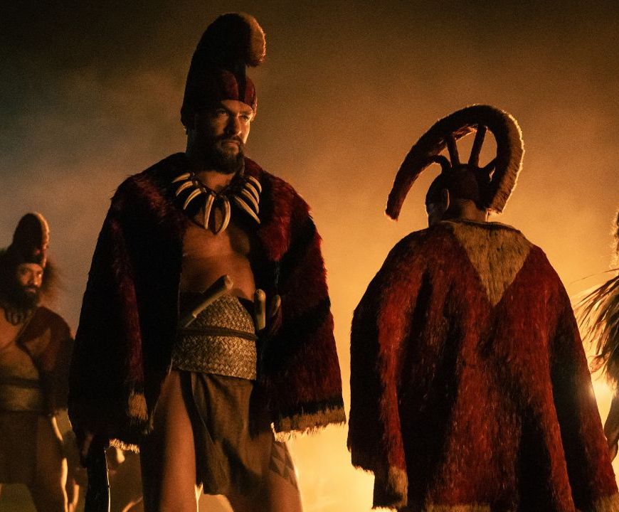 Apple TV+ divulga imagem de Jason Momoa em Chefe de Guerra