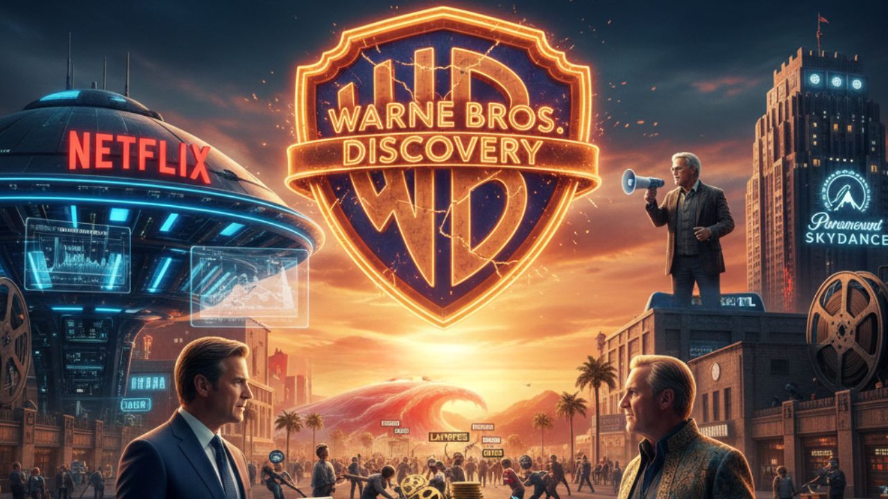 A guerra pela Warner Bros. Discovery e o sinal de alerta em Hollywood